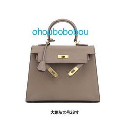 Ky Genuine Leather Handbag 2024 New Popular Fashion Palm Pattern Bag Womens Soft Leather Crossbody Large Capacity One Shoulder Handbag Gift E have logo OHNR