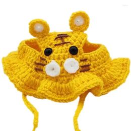 Cat Costumes Tiger Hat Cute Costume With Two Straps Head Design Clothes For Cats Only Dress Up
