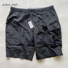 Mens Shorts Designer Cp Short Single Lens Pocket Classic Colour Baggy Beach Pants Jogging Casual Quick Drying Sweatpants 9472