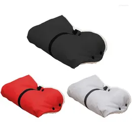 Stroller Parts Winter Gloves Warm Anti-Freeze Extra Thick Universal Handmuff Waterproof Mittens Hand Warmer Handle Cover