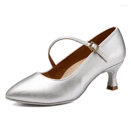 Dance Shoes 2024 Women's Modern Girls Standard Dancing High Heeled Ballroom Latin Professional For Women