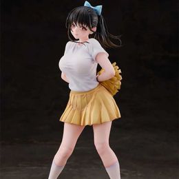 Action Toy Figures 1/6 Hobby Sakura Cheerleader Aya Girl 28cm Anime Figure PVC Action Figure Toy Game Adults Creators Collection Model Doll Y240516