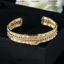 Luxury Designer Bangle Opening Chanells Bracelets Jewellery Chanells Bangle Woman Charm Bracelet Man Letter C Logo Gold Cuff Gift 827