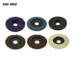 10 pcs 4.5/115mm inch mm Flap Abrasive Grinding Disc Angle Grinder Wheel for Metal Stainless Steel Finish