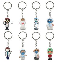 Other Fashion Accessories Doctor Keychain Keychains For Men Goodie Bag Stuffers Supplies Backpack Keyring Suitable Schoolbag Key Rin Otlmg