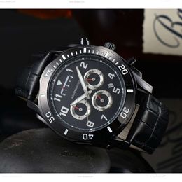 lwcity watch Quartz Watches Six Needle Chronograph Full Function Quartz Men's Business Gentleman Popular Chronograph Watch With original box 753a