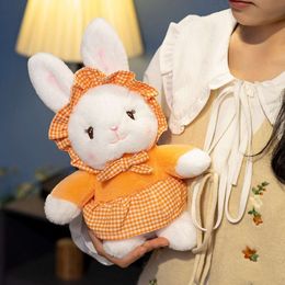 New Cartoon Rabbit Plush Toys Kawaii Baby Accompany Plushie Doll Cute Bunny Stuffed Animals Room Decoration Kids Gift Birthday