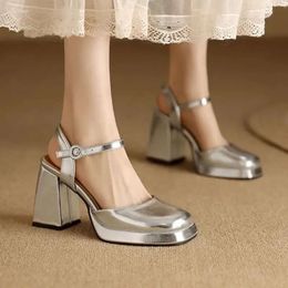 Sandalen Schuhe für S Women Summer Gold Sier Gladiator Flip Flops in der Nähe von Toe Dance Party Frau Frauen großer Sandalenschuhflop Cloe 617 d 8fb8