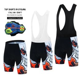 Cycling Shorts Men Riding Shorts Summer MTB Bicycle Bib Short Tights Pants 19D Gel Pad Bike Team Short Pants Ciclismo 240516