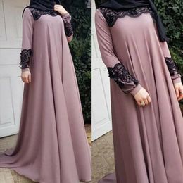 Ethnic Clothing Eid Mubarak Abayas For Women Muslim Long Sleeve Maxi Dress Dubai Kaftan Islamic Arab Gown Ramadan Party Jalabiya Vestidos