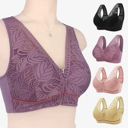 Maternity Intimates Pregnant womens care bra used for front buttons breast feeding bra Plus Bralette maternity tank top lace lingerie d240516