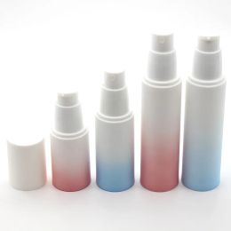 15ml 30ml Gradient Airless Bottle Lotion Cream Pump Plastic Container Vaccum Spray 50ml Cosmetic Bottles Dispenser For Cosmetics LL