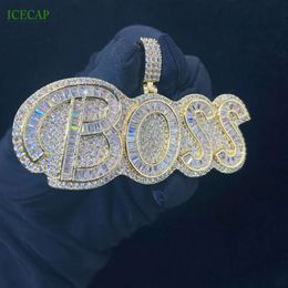 Icecap Fashion Hiphop Jewelry Charms S Sterling Sier Custom Necklace Moissanite Pendant For Men And Women
