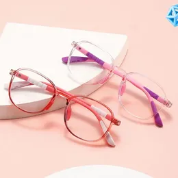 Sunglasses Eye Protection Anti-Blue Light Glasses Cute Ultralight Kids Eyeglasses Blue Ray Blocking TR90 Optical Spectacle Eyeglass