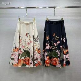 Skirts Qs0912 Fashion Women's 2024 Runway Luxury European Design Party Style Clothing