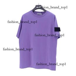 Summer Stone T Shirt Mens Womens Designer Islande T-Shirt Loose Tees Tops Man Luxury Clothing Streetwear Shorts Sleeve Islande Tshirt Motion Current 5bf8