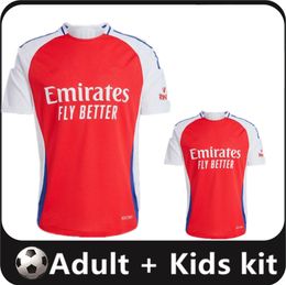 2024 2025 Arsen alfc soccer jerseys SMITH ROWE SAKA MARTINELLI 24 25 football shirt Men Kids kit ODEGAARD Nketiah G.JESUS ZINCHENKO SALIBA RICE HAVERTZ WHITEOUT 16-4XL