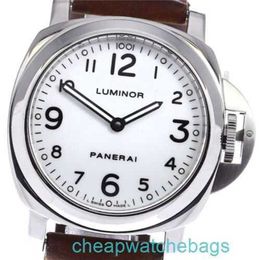 Panerei Luminors Luxury Wristwatches Automatic Movement Watches Swiss Made PANERAISS Luminol base PAM00114 white dial manually wound mens wristwatch_800742