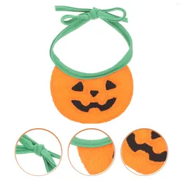 Dog Apparel Pet Bandana Halloween Pumpkin Portable Decorative Cat Adorable Kitten Accessories Convenient Household