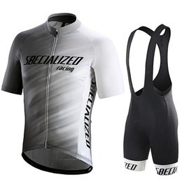 Pro Cycling Jersey Set Summer Men Wear Mountain Bicycle Clothing MTB Bike Riding Clothes Suit 240426