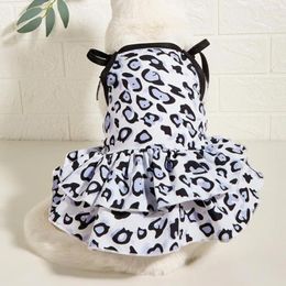 Dog Apparel Beautiful Puppy Skirt Pet Vest Shirt Cute Mesh Edge