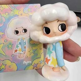 Blind box Nyota Fluffy Life series blind box toys animated character mystery boxes Kawaii anime lucky bags PVC room decoration gifts childrens toys WX