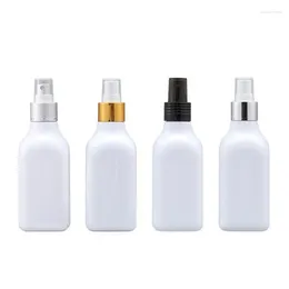 Storage Bottles 30PCS/LOT-200ML Spray Pump Bottle White Plastic Perfum Packing Empty Cosmetic Container Liquid Packaging Aluminum Mist