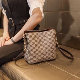Shoulder Bag For Women Luxury With Crossbody Sling Chain Strap Plaid Mahjong Designer Brand Pu Leather Vintage Handbags 211026 284B