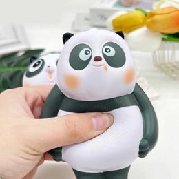 10PCS Decompression Toy Cute Squishy Panda Stress Reliever Ball Slow Rising Decompression Toys Squeeze Magical Office Venting Gift