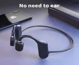 DYY1 Bone Conduction Headphones Bluetooth Wireless Waterproof and Comfortable Wear Openear Hanging Lightweight NonInEar Sports3804059