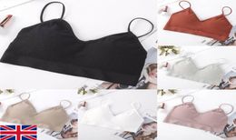 New Fashion Women Vest Sexy Lingerie Lady Skinny Underwear Nightwear Caged Back Cut Out Strappy Padded Bra Crop Top Sleepwear8491398