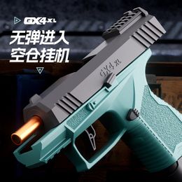 Pocket continuous shot ejection Gx4 toy gun Makara blowback science and education model can launch children's soft bullet gun wholesale