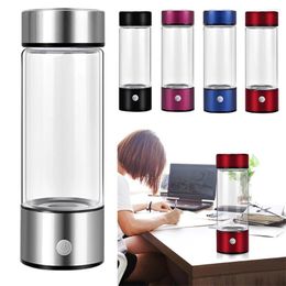 Water Bottles Hydrogen Machine 3 Quick Electrolysis Ionizer Improve Quality Glass Health Cup