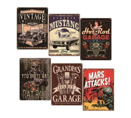 Painting Whole Wall Plaque Car Motorcycle Garage Advertising Logo Motor Oil Vintage Retro Metal Tin Sign7242773