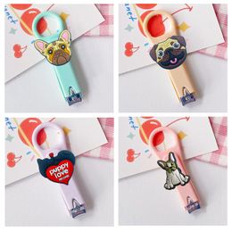Nail Polish Dog Series 32 Cartoon Clippers Stainless Steel Cute Mini Adt Household Cutter Set For Women Childrens Child Drop Delivery Oty6S