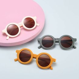 Parent-Child Frosted Glasses New Decorative Runway Shades For 1-8 Year Olds Trendy Children Sunglasses L2405