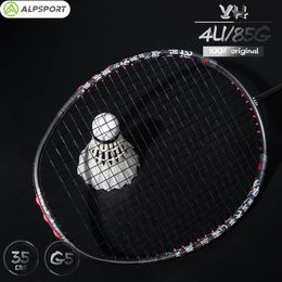 Alpsport YH 4U Attack T800 Badminton Racket Imported Max 35 lbs Professional Carbon Fibre IntermediateAdvanced 240516