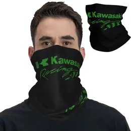 Scarves Kawasakis Motorcross Racing Motor Wrap Scarf Merchandise Neck Gaiter Motorsport Bandana Headband For Men Women Breathable