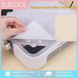 Nail Art Kits Vacuum Cleaner Spare Philtre Cotton Dust Lightweight Breathable Can Be Arbitrarily Cut Filtration