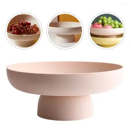 Dinnerware Sets Fruit Bowl Multi-purpose Storage Tray Plastic Cake Table Centerpiece