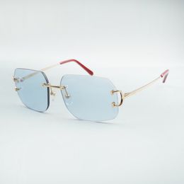 Factory Direct Luxury Designer Sonnenbrille 4193820 Einfacher klassischer Klauen Metall Ultra leichte Sonnenbrille kostenloser Versand