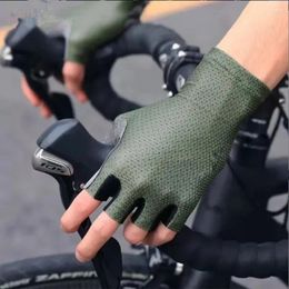 Cycling Gloves 5 Colors Men Women Breathable Anti- Summer Sport Half Finger Road Bike Bicycle Racing
