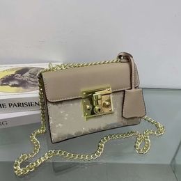 Designer Small Square Bag Moon Light Treasure Box Series Chain Bag Metal Lock Europe And The United States Retro Shoulder Crossbody Bag Wholesale