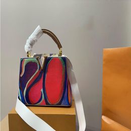 10A Fashion Tote Womens Handbag Purse Capucines Large Top 27cm Shopping Bag Graffiti Crossbody Designer Luxury Capacity Shoulder Crhwn