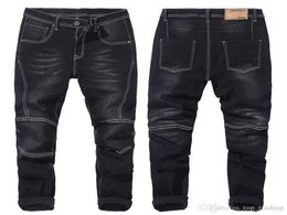 Autumn winter mens large size jeans men039s fattening increase denim blue black loose jeans fat young big guy pants plus size 27867247