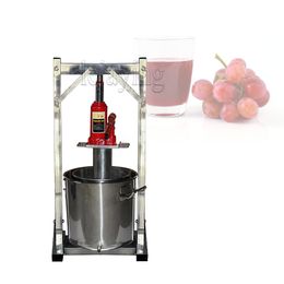 Household Manual Fruit Wine Press Machine Grape Berry Apple Juice Pressing Vegetable Dehydrating Machine