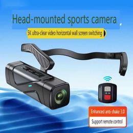 Sports Action Video Cameras 5K Ultra HD Headset Video Recorder Artefact Action Camera Motorcycle Cycling Camera J240514