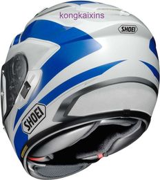 Shoei unisex adult full face helmet style Gt Air Swayer Tc 2 Helmet Blue White X Small 1 Pack