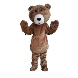 Halloween teddy bear Mascot Costumes High quality Cartoon Character Outfit Suit Halloween Adults Size Birthday Party Outdoor Festival Dress