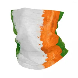 Scarves Ireland Flag Bandana Neck Gaiter Printed Balaclavas Wrap Scarf Multifunctional Headband Running For Men Women Adult Breathable
